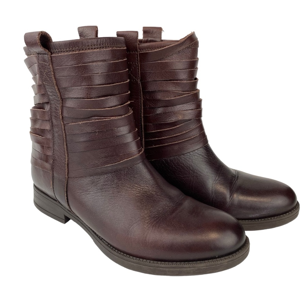 Inuovo Boots Brown Leather Women’s Size EU 38